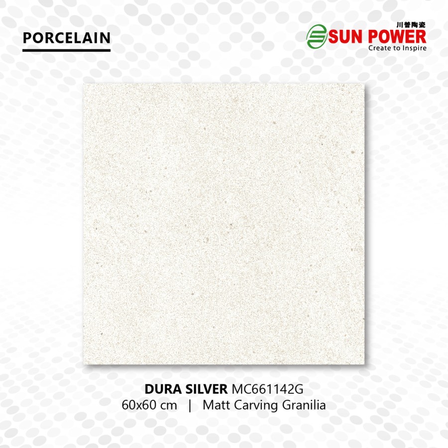 Granit Lantai Matt Carving Granilia - Dura Series 60x60 | Sun Power