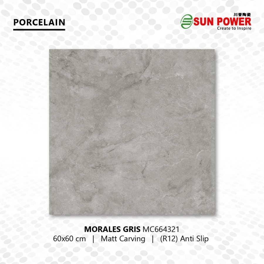 Granit Lantai & Dinding | Anti Slip - Morales Series | Size 60x60 cm