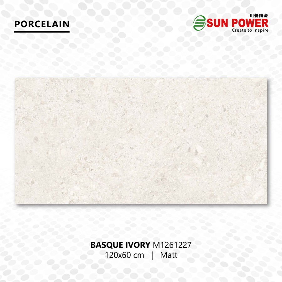 Granit Lantai Matt 120x60 - Basque Series | Sun Power