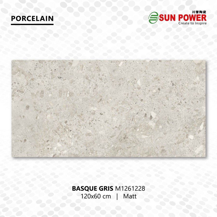 Granit Lantai Matt 120x60 - Basque Series | Sun Power