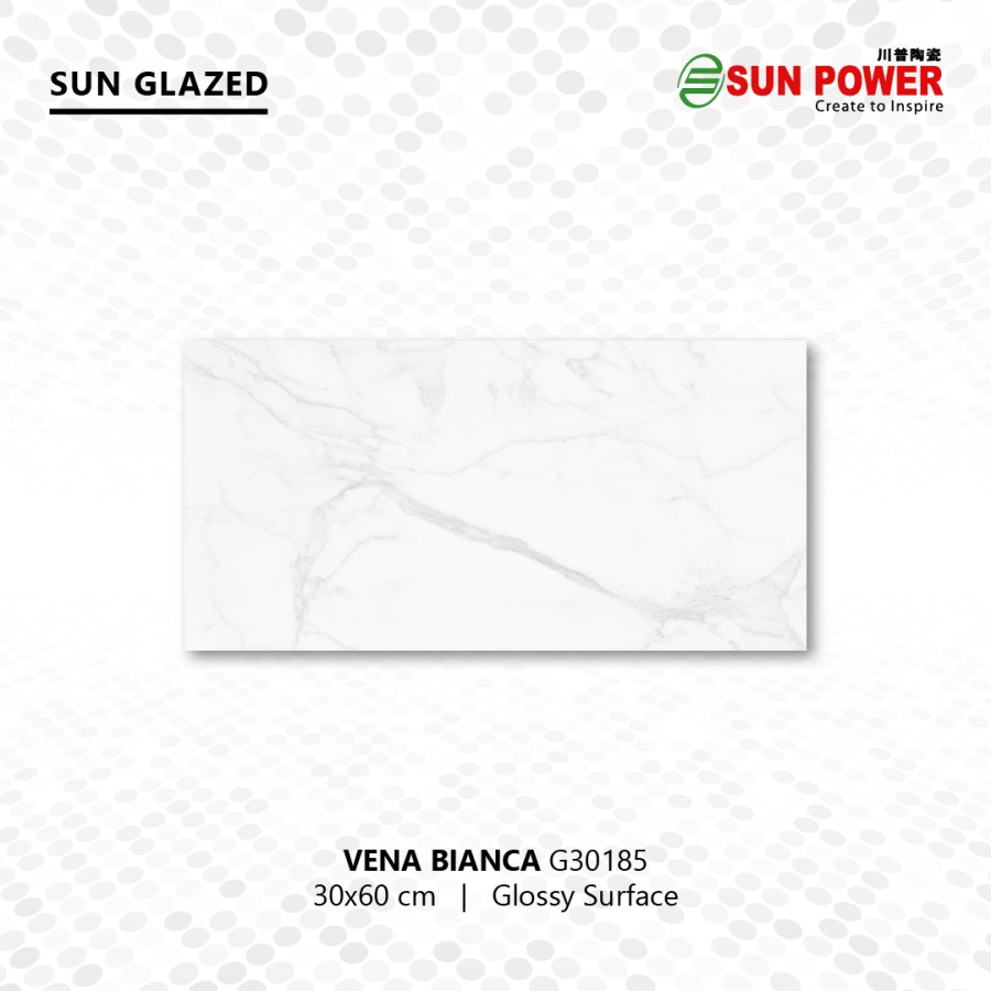 Keramik Dinding Dekoratif Glossy - Vena Series 30x60 | Sun Power