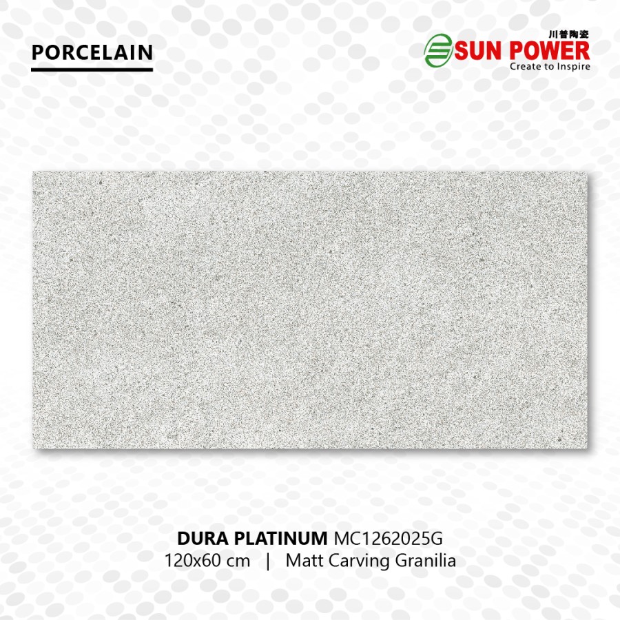 Granit Lantai Matt Carving Granilia - Dura Series 120x60 | Sun Power