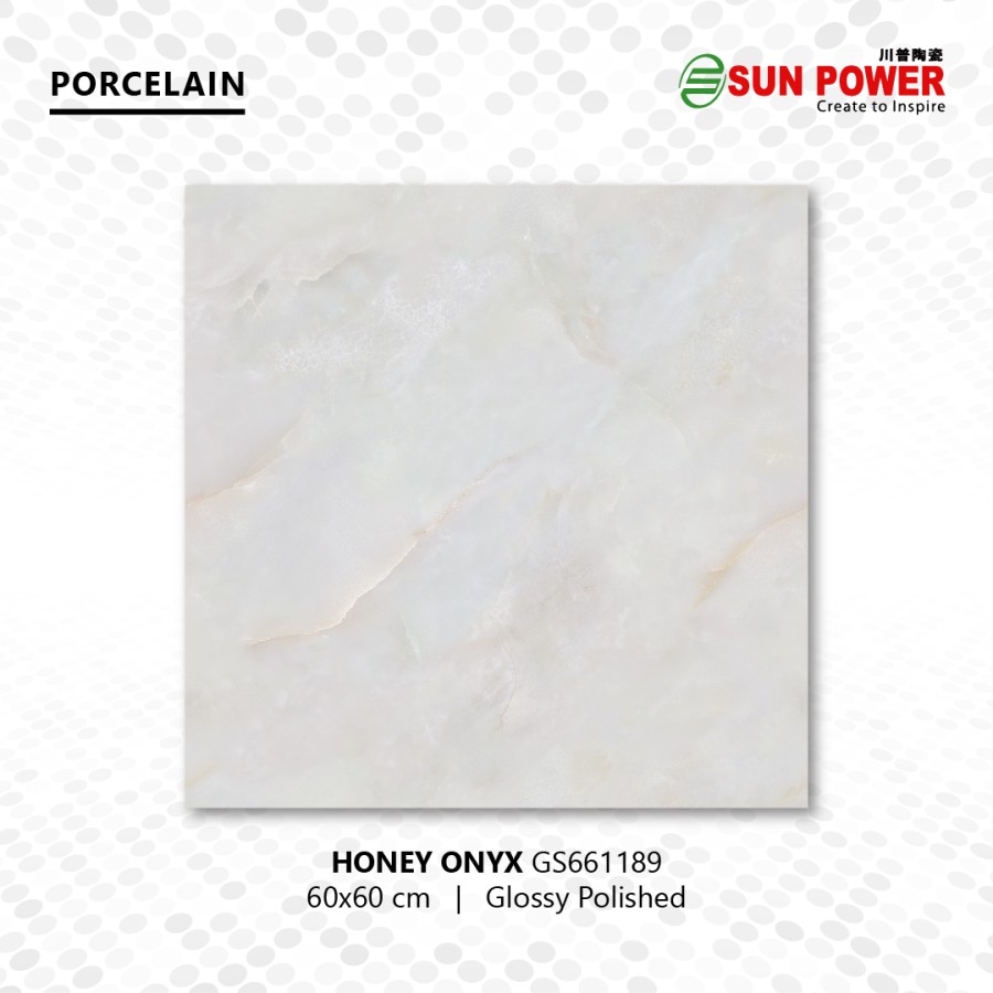Granit Lantai Glossy Polished - Honey Series 60x60 | Sun Power