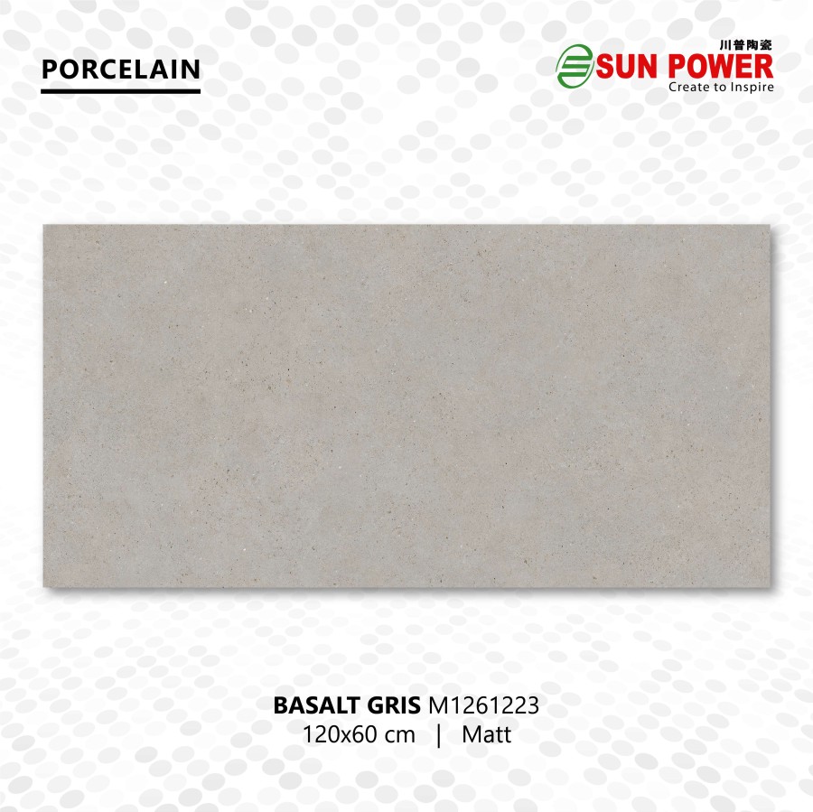Granit Lantai Matt 120x60 - Basalt Series | Sun Power
