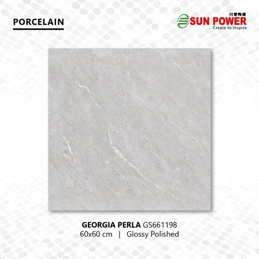 Granit Lantai Glossy Polished - Georgia Series 60x60 | Sun Power