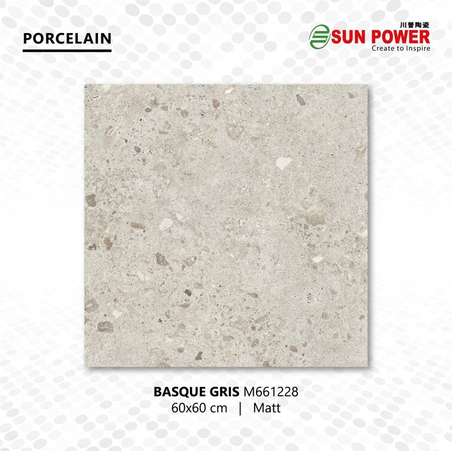 Granit Lantai Matt 60x60 - Basque Series | Sun Power
