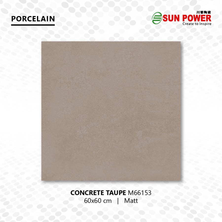 Granit Lantai Matt - Concrete Series 60x60 | Sun Power