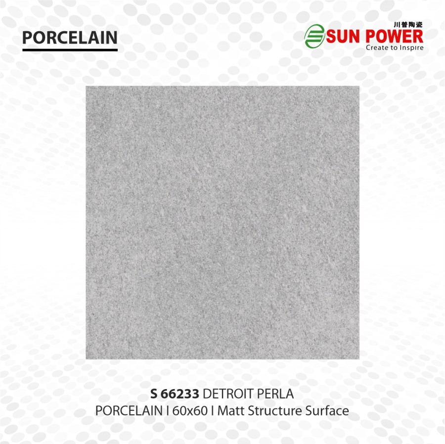 Granit Lantai Anti Slip Matt - Detroit Series 60x60 | Sun Power