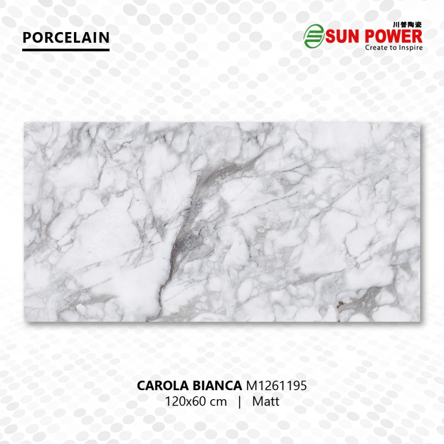 Granit Lantai Matt - Carola Bianca | Sun Power