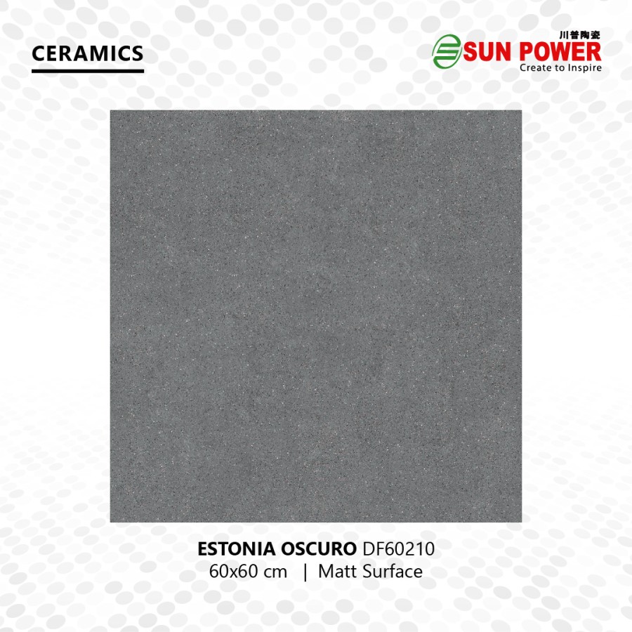Keramik Lantai Body Putih Matt - Estonia Series 60x60 | Sun Power