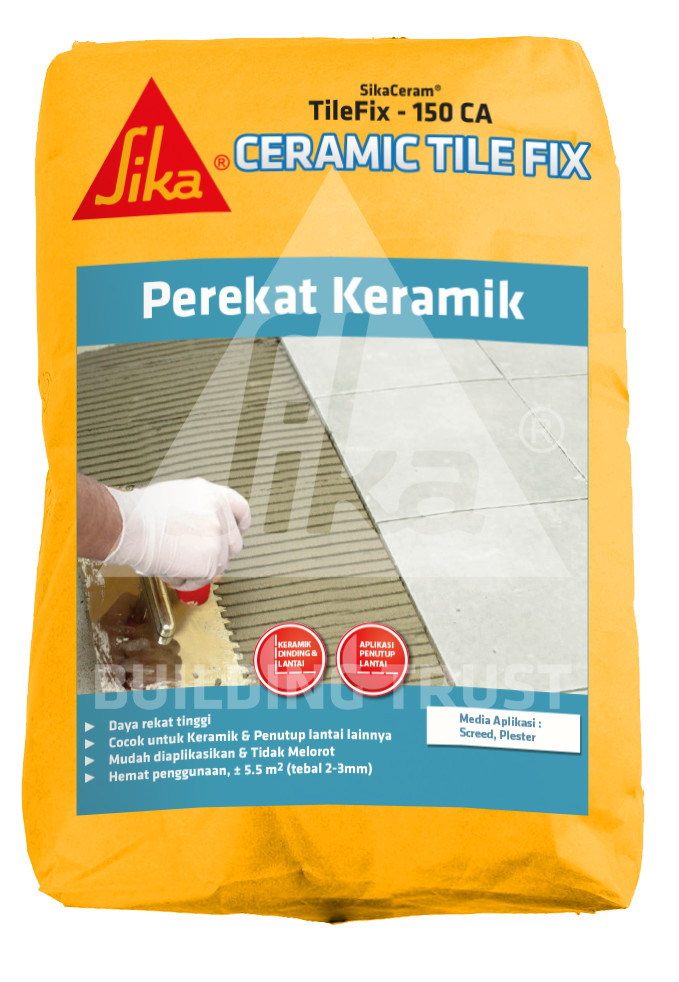 SikaCeram 150CA Mortar Lem Perekat Keramik Lantai dinding 25 Kg