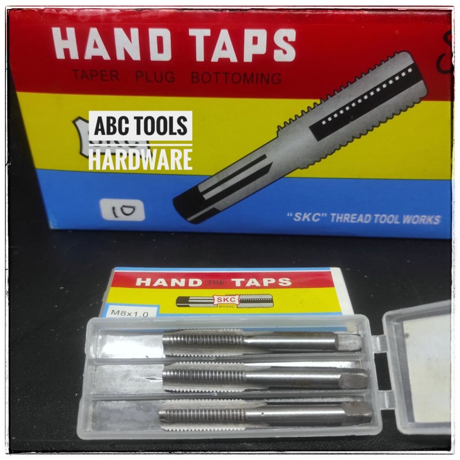 Hand Tap SKC M8 x 1.0 - Alat Pembuat Drat SKC M8 x 1.0