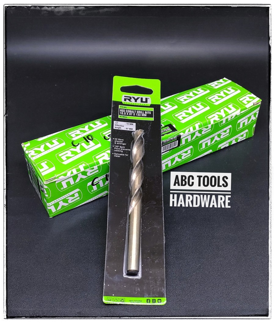 Tekiro Ryu Mata Bor Stainless HSS Cobalt 10 mm