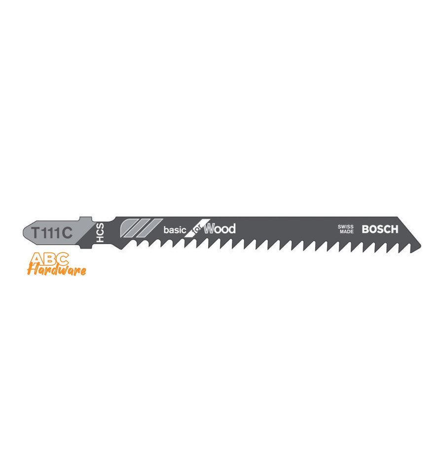 BOSCH Mata Gergaji Kayu Jigsaw Basic For Wood T111C