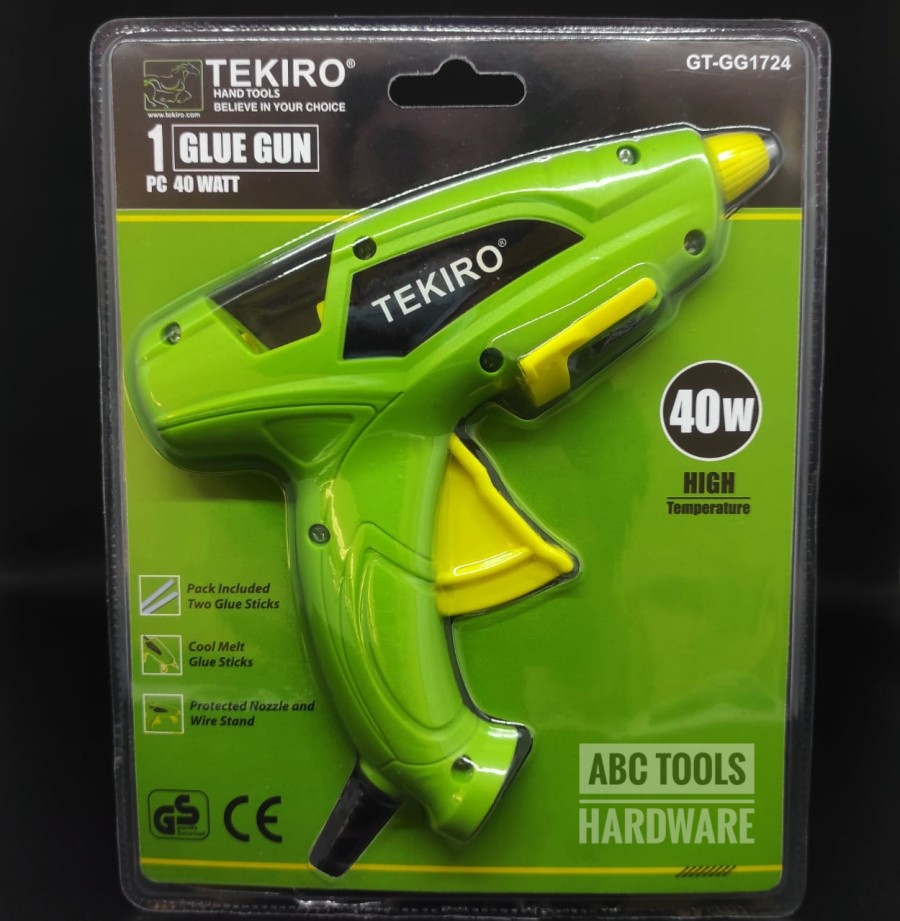 Glue Gun Besar 40W Tekiro / Pistol Lem Tembak Besar 40 Watt Tekiro