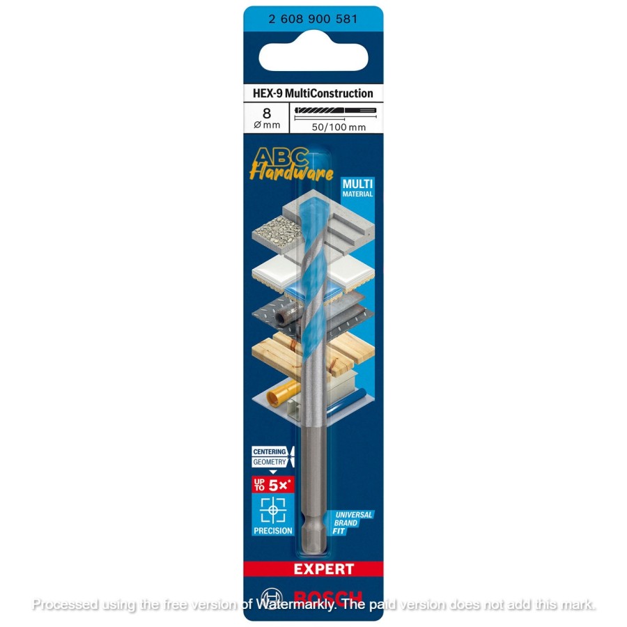 BOSCH Mata Bor Serbaguna HEX-9 Multi Construction Drill Bit Expert