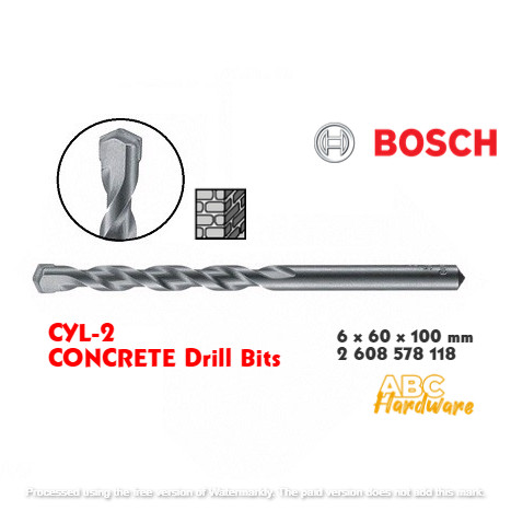 BOSCH Mata Bor Dinding Tembok Beton