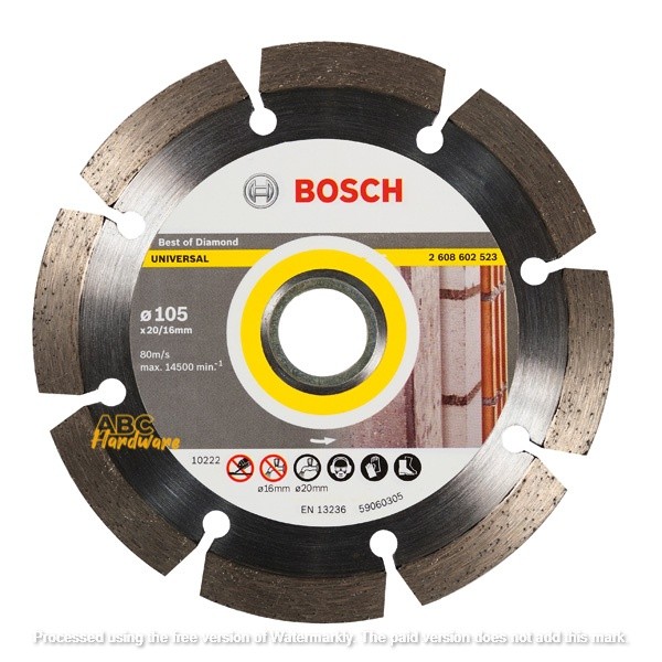 BOSCH Mata Potong Diamond Disc UNIVERSAL 105mm