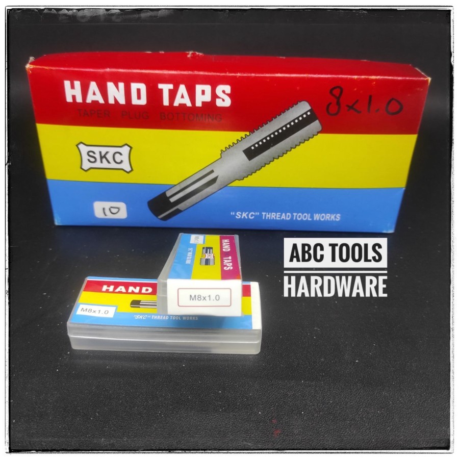 Hand Tap SKC M8 x 1.0 - Alat Pembuat Drat SKC M8 x 1.0