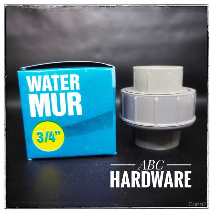 Watermur Fitting Pipa uPVC 1/2 3/4 1 Inch JIS Standart