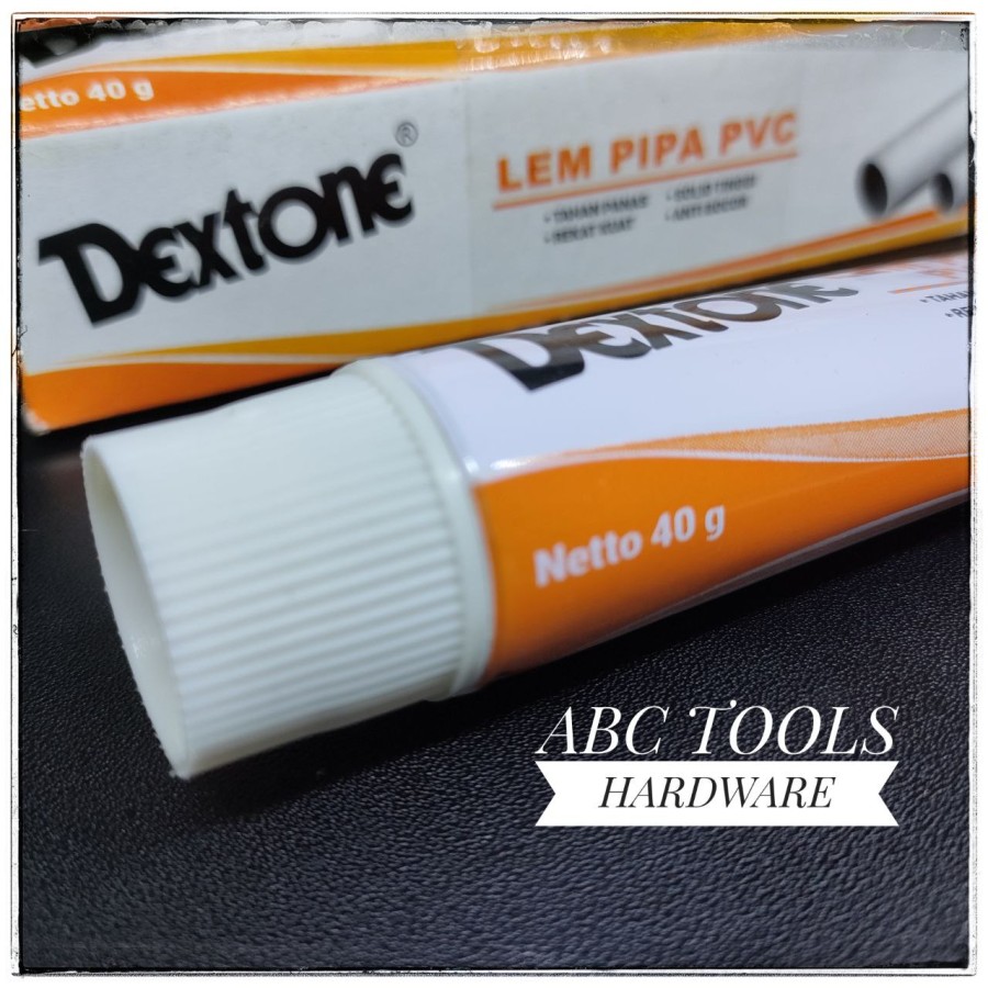 Lem Pipa Pvc DEXTONE 40 gram ORIGINAL!!!!