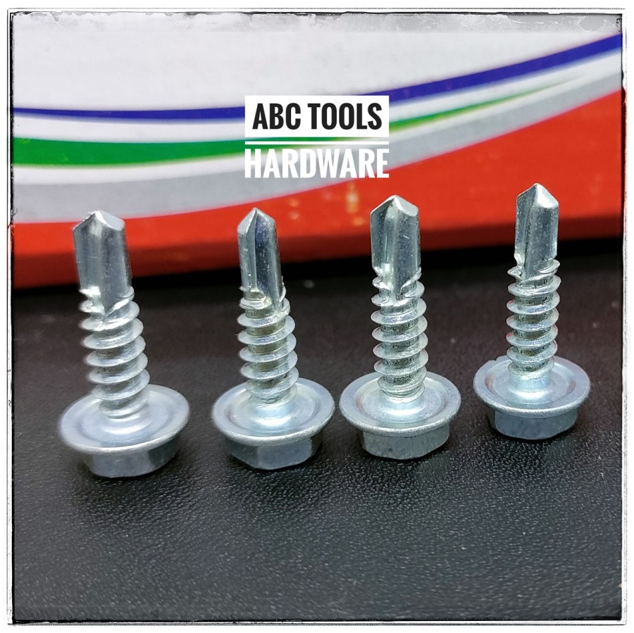 BAUT SKRUP BAJA RINGAN SPANDEX/ROOFING SCREW/BAUT BAJA 10x19