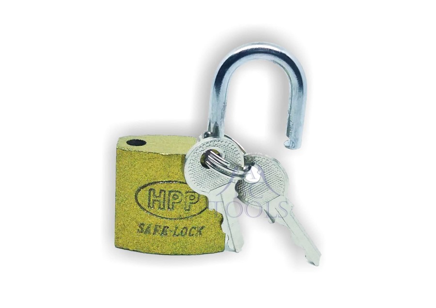 Gembok Koper 25 mm Kuning / Padlock 25 mm