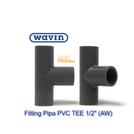 Fitting Pipa PVC Tee AW