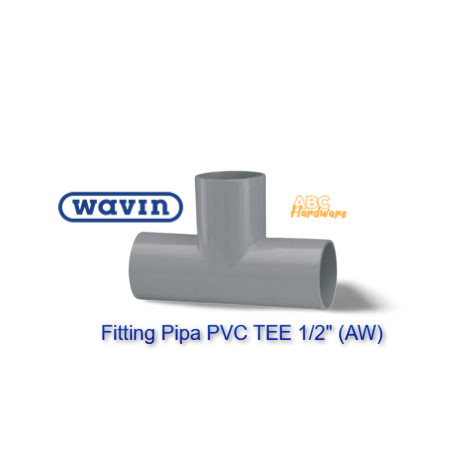 Fitting Pipa PVC Tee AW