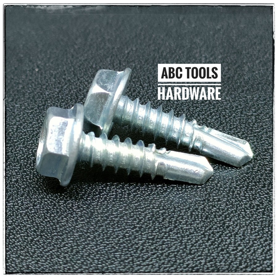BAUT SKRUP BAJA RINGAN SPANDEX/ROOFING SCREW/BAUT BAJA 10x19
