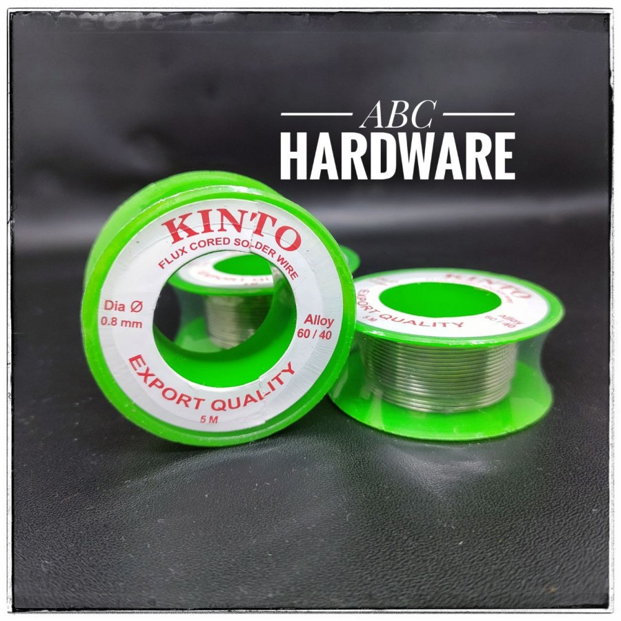 Timah Solder 0.8 mm 3 Meter - Timah Gulung Solder