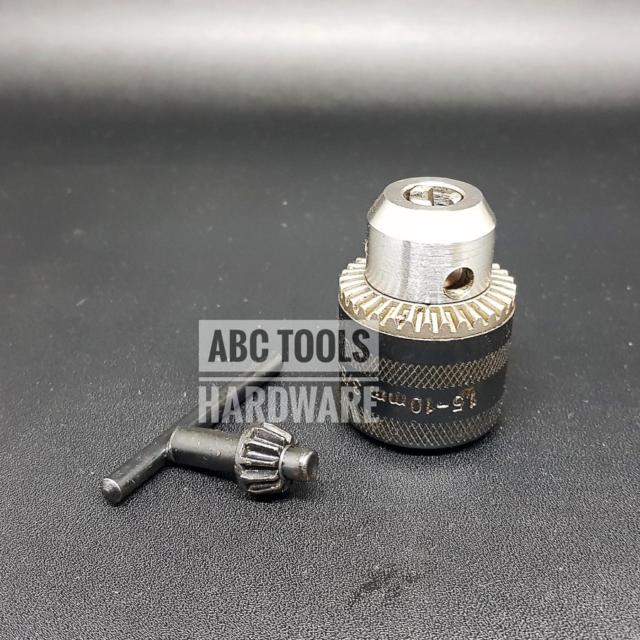 Kepala Bor / Drill Chuck 10mm 1.0-10mm 3/8-24UNF TAIWAN