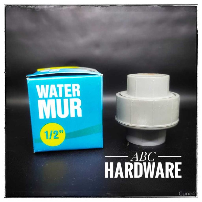 Watermur Fitting Pipa uPVC 1/2 3/4 1 Inch JIS Standart