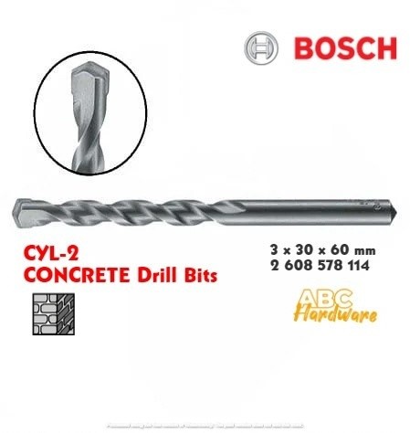 BOSCH Mata Bor Dinding Tembok Beton