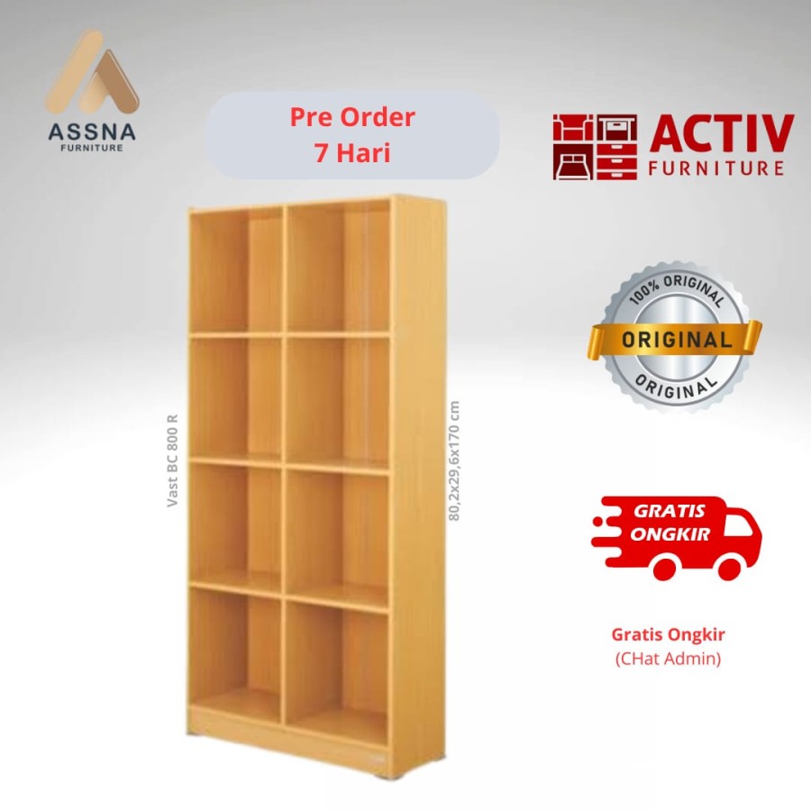 Rak Buku Activ Vast BC 800 R