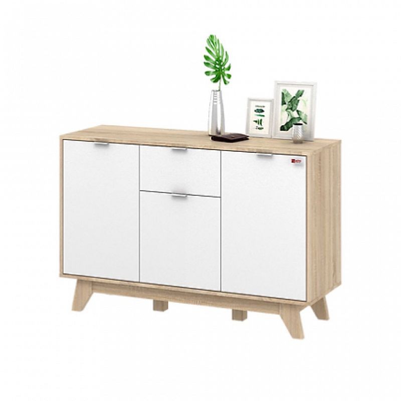 Activ Furniture Lotus SB 120 Sonoma Oak putih White