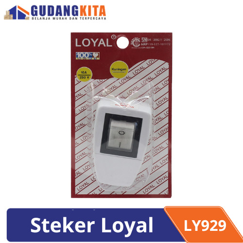 Stop Kontak / Steker + Saklar Loyal - LY929
