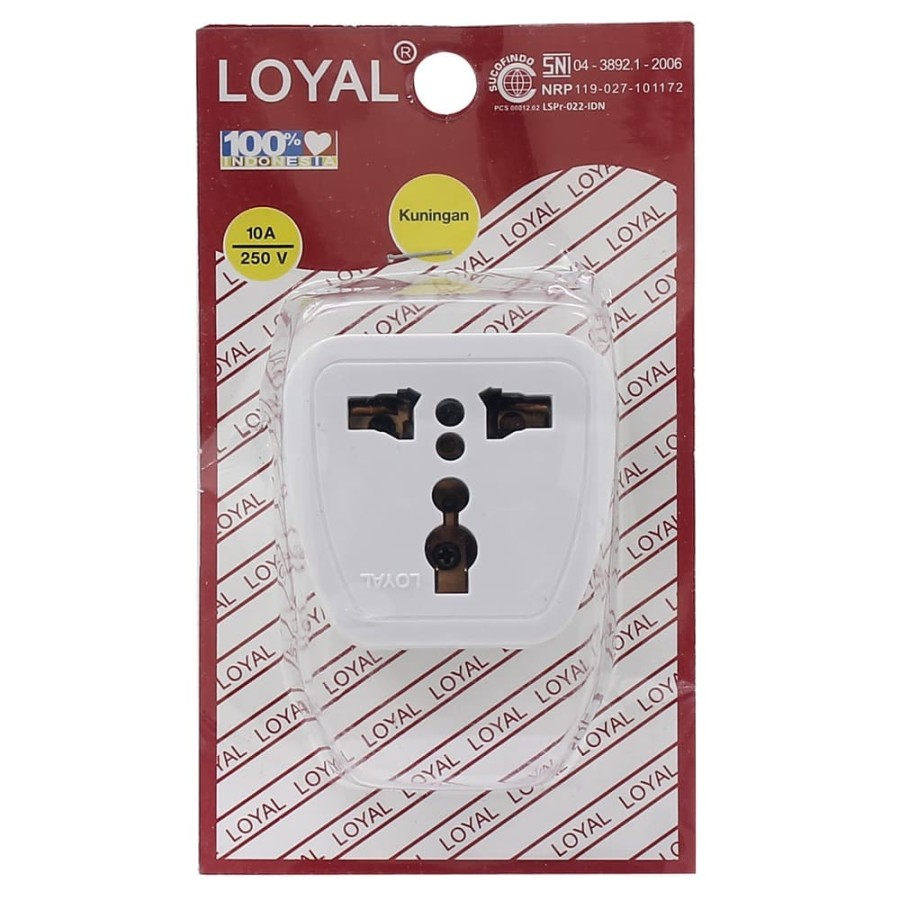 Stop Kontak Steker Serbaguna Body Besar Loyal LY935B