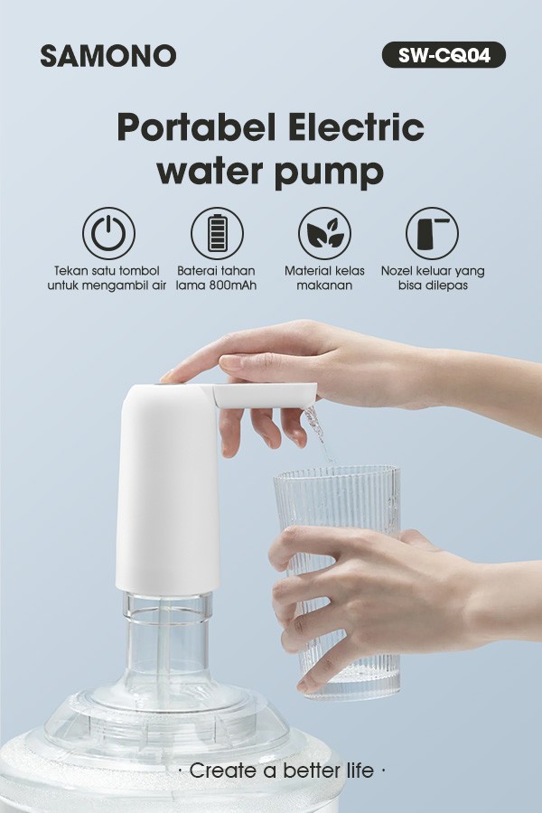 Pompa Air Galon Elektrik Samono