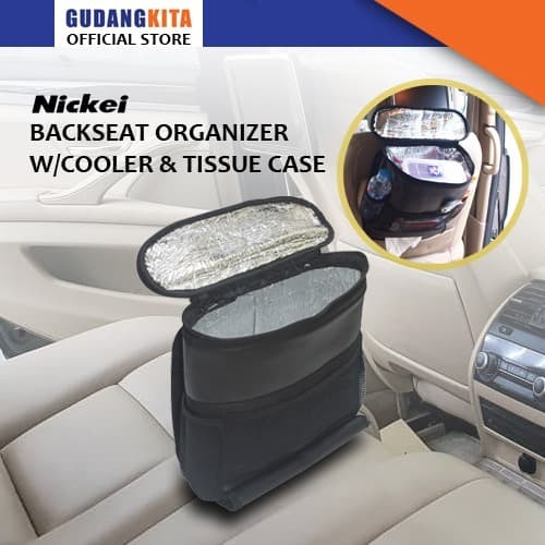 Backseat Organizer [Kantong Jok Serbaguna]+Cooler&T.Tisu Nickei - N335
