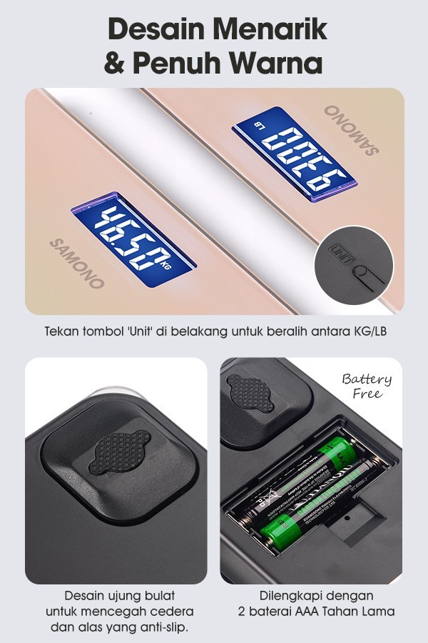 Timbangan Badan Digital Samono