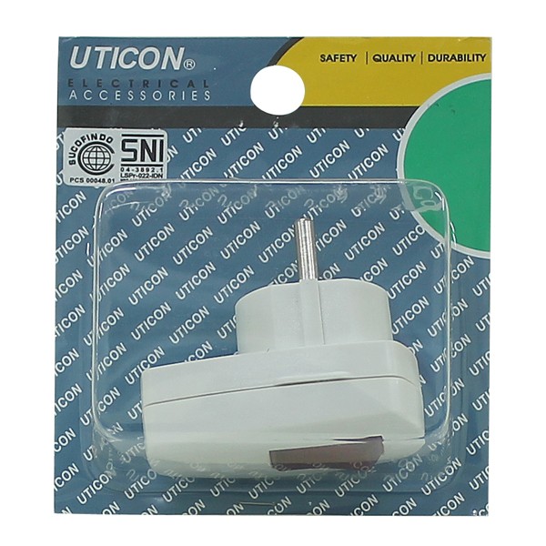 Stop Kontak + Saklar Uticon - S228BL