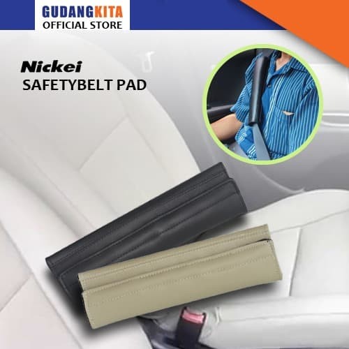 Aksesoris Mobil Safety Belt Pad Nickei - N250