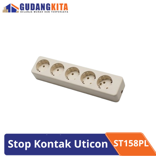 Uticon Stop Kontak 5 Lubang - ST158PL