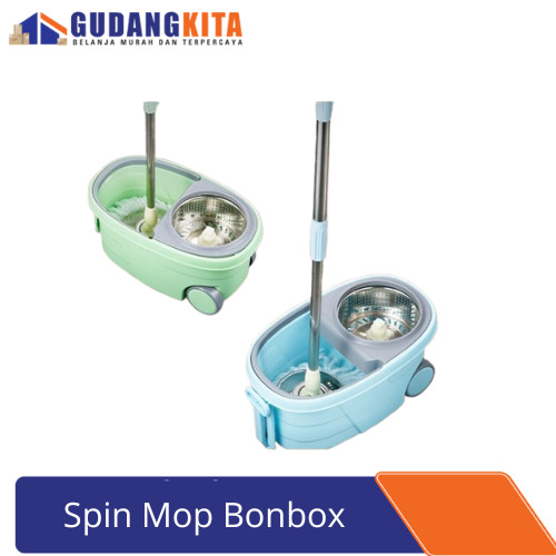 Alat Pel Lantai Spin Mop 2 in 1 Bonbox BCT211104