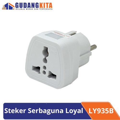 Stop Kontak Steker Serbaguna Body Besar Loyal LY935B