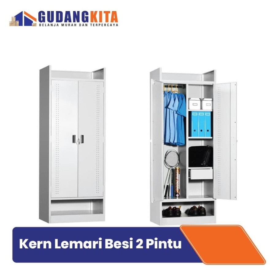 Lemari Pakaian Besi Kern - ST029