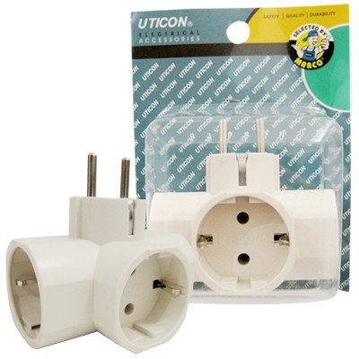 Stop Kontak / Steker Arde Model T Uticon - SC38BL