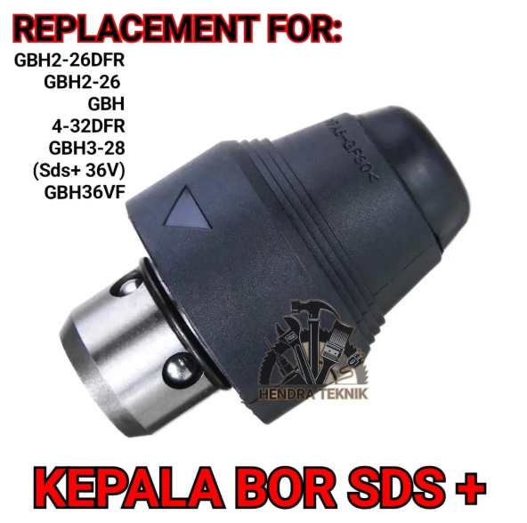 SPAREPART KEPALA BOR SDS model GBH-226 DRF DRILL CHUCK SDS PLUS GBH 4-32DFR SUKU CADANG SDS PLUS GBH3-28 GBH36VF