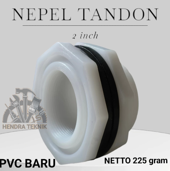 MUR TANDON 2" PVC NEPEL TANDON 2 INCI VERLOOP RING VLUKRING TOREN